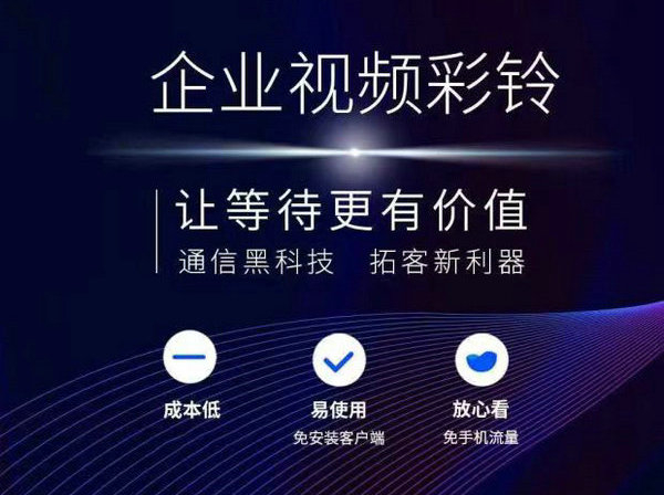 视频彩铃设置